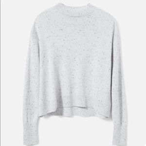 NWT Everlane cashmere crop mockneck in size XS.